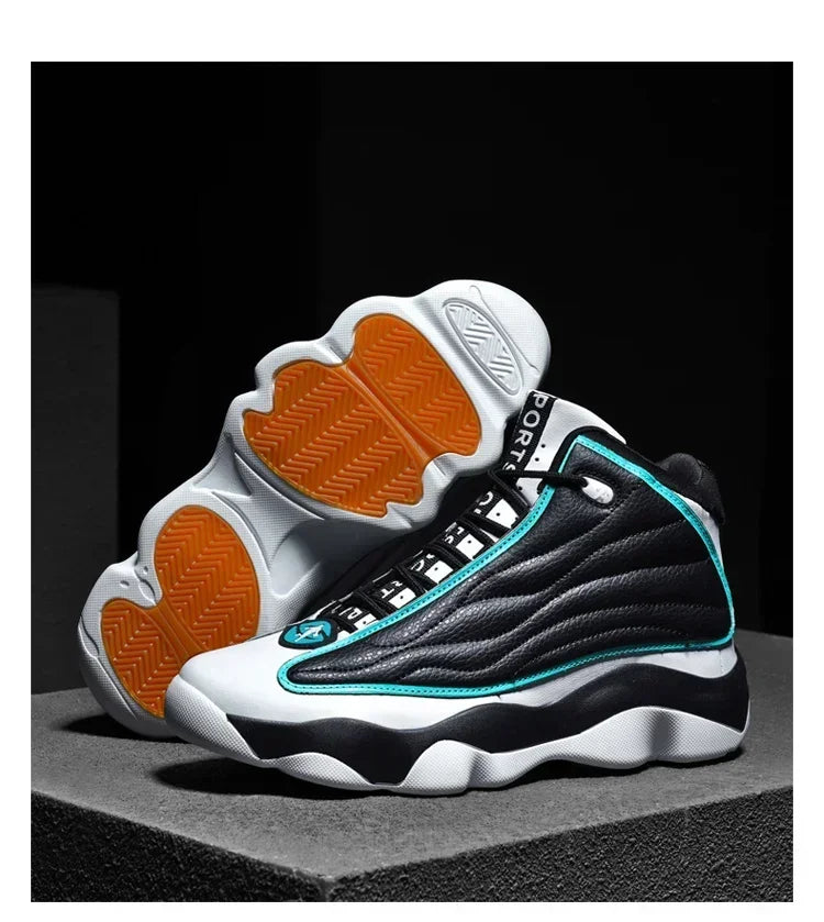 Men's  High Quality Basketball Shoes  Top Cushioning Non-Slip Wearable Sports   Athletic  Sneakers for Women