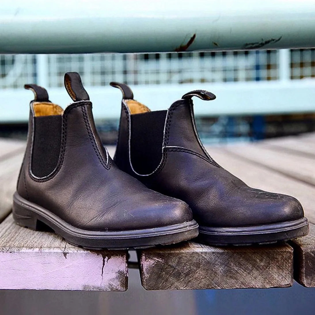 Retro Leather Ankle Boots Men Chelsea Boot Casual Platform Shoes Man  Spring Winter Slip on Couples Booties Handmade Botines 024