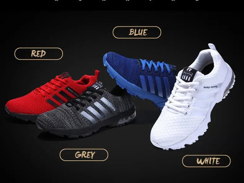 2022 New Men Shoes Casual White Sneakers Mens Trainers Air Cushion Men Sneakers Leisure Blue Shoes Men Tenis
