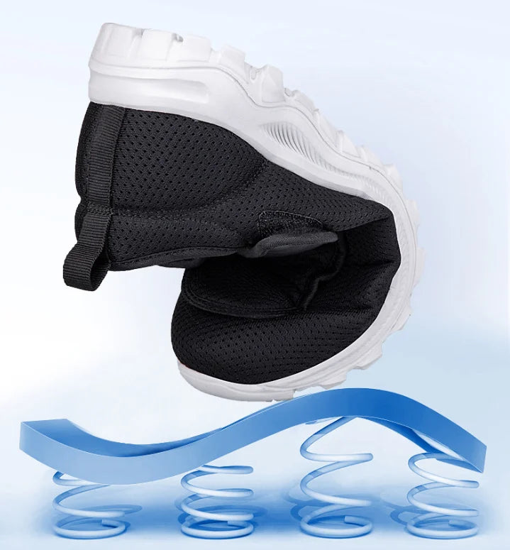 XIHAHA Couple Sneaker Extra Wide Men Women Diabetic Shoes Adjustable Walking Shoe for Elderly Orthopedics Wide Feet Swollen