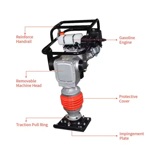 Factory  Tamping Compactor/Compactor Jump/Jack Compactor  for Road Construction Projects