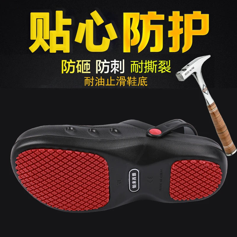 Jumpmore Chef Kitchen Shoes Hospital Doctor Nurse Special Shoes Factory Steel Toe Work Shoes Size 36-47