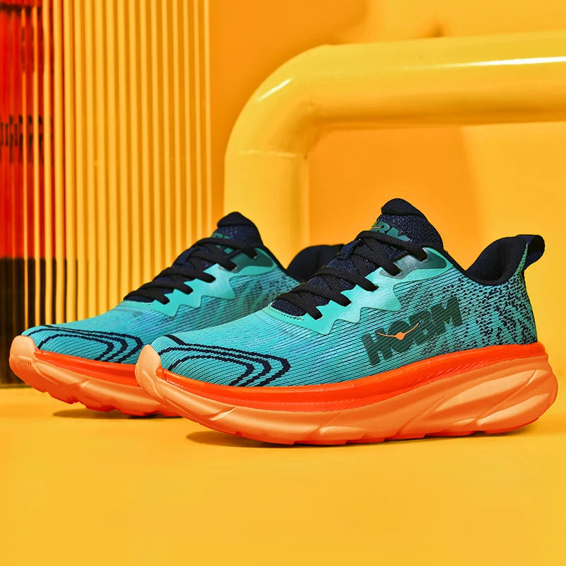 Men Sneakers Marathon Men Sports Running Sports Shoes Breathable Lightweight Women's Comfortable Athletic Shoe Nonskid Sneakers