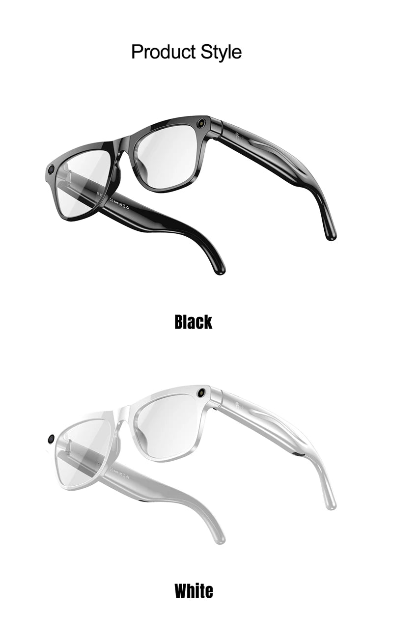 Xiaomi 6K HD AI Smart Glasses Photochromic Multifunction Bluetooth Calling Voice Assistant Music Player Translate Camera Glasses