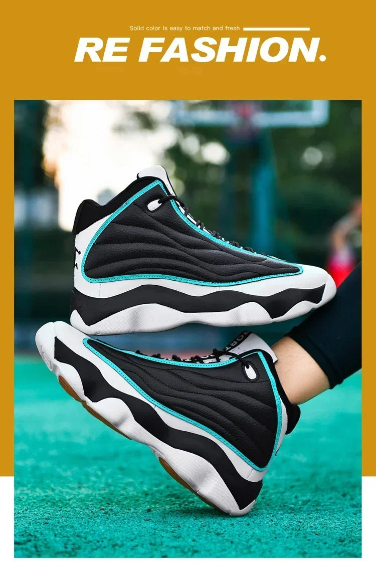 Men's  High Quality Basketball Shoes  Top Cushioning Non-Slip Wearable Sports   Athletic  Sneakers for Women