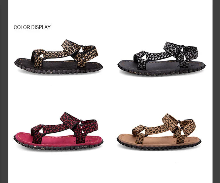 Men Fashion Sandals Simple Casual Summer Shoes Comfortable Sneakers Outdoor Beach Vacation Sandals Male Water Shoes