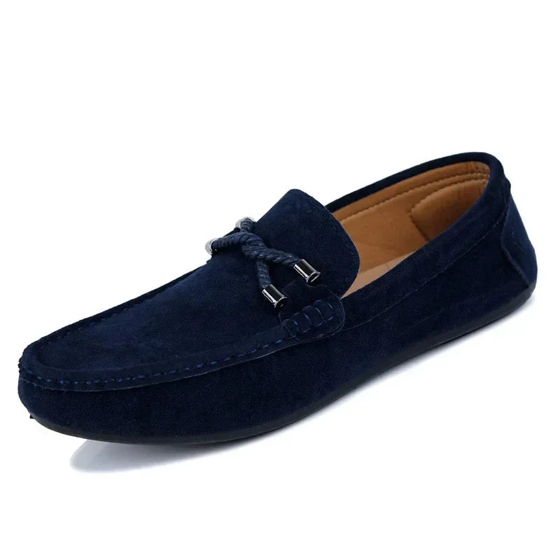 2025 Men Casual Shoes Fashion Men Shoes Breathable Men Loafers Moccasins Slip on Men's Flats Male Driving Shoes