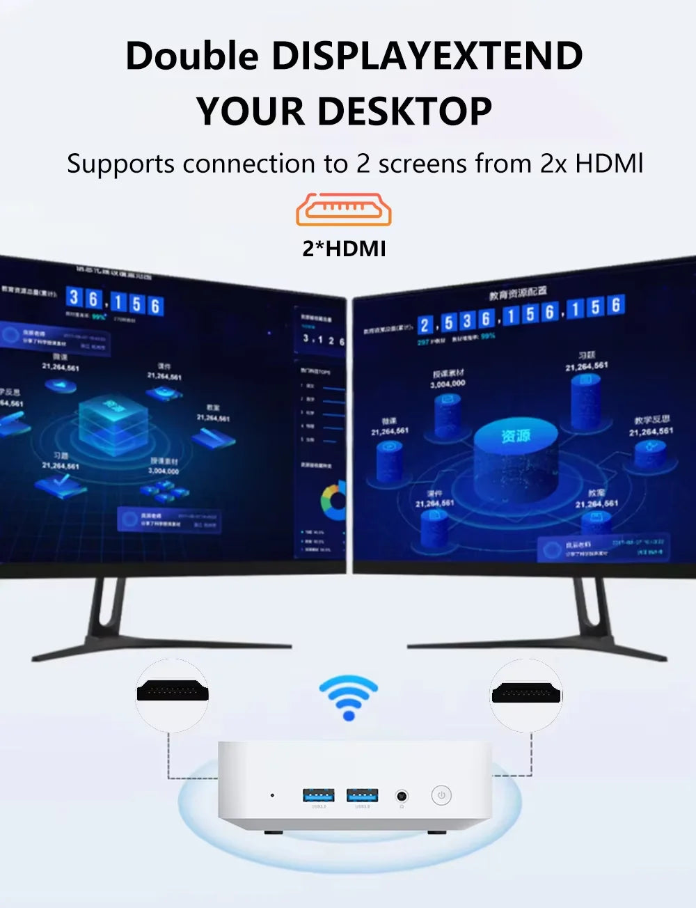 2025 Brand-new MINI PC Windows 10 Intel Core i7 8500Y Mini PC 12GB RAM 1TB SSD Mini Computer WIFI 6 BT4.2 4K HD Mini Gaming Pc
