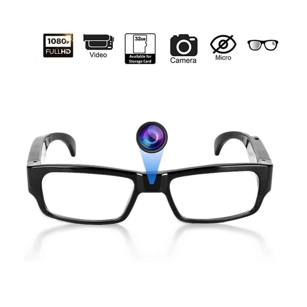HD 1080P Glasses Camera Polarized Lens Sports Sunglasses Video Recorder Camcorder Security Mini Driving DVR DV Action Camera