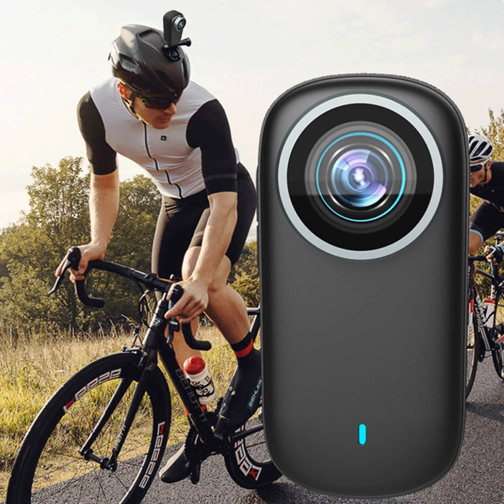 WiFi 4K Mini Thumb Camera Bodycam Action Bike Cam Motorcycle Sport Cam Body Action Sports DV Camcorder 30M Waterproof Optional