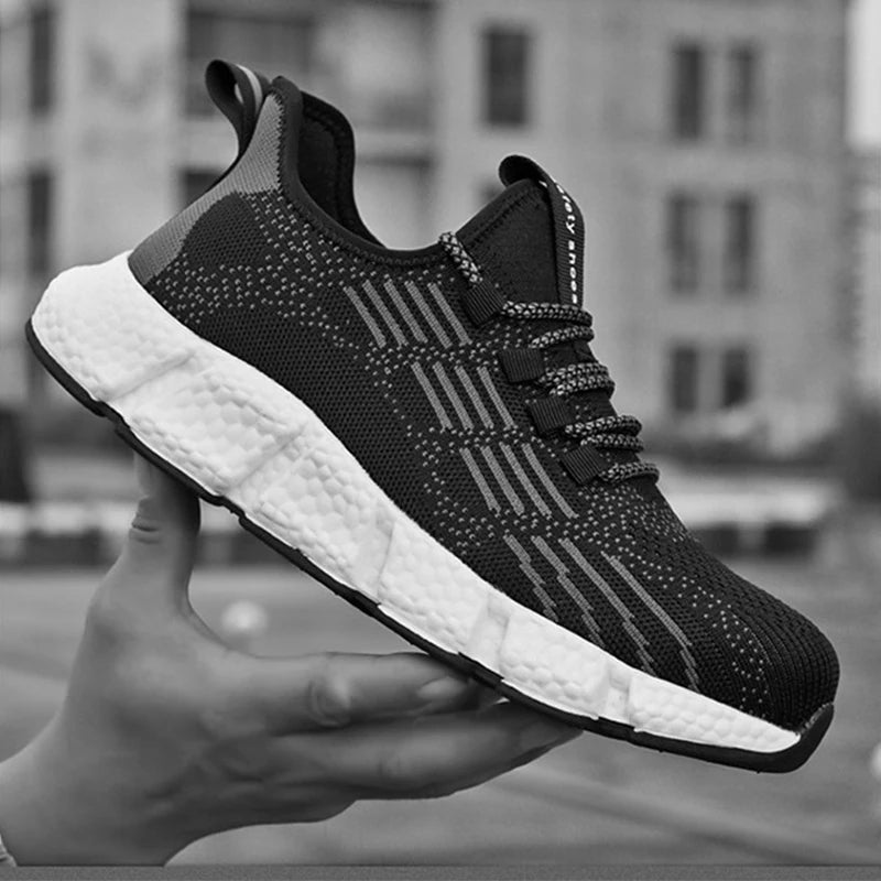 New Work Sneakers Men Indestructible Shoes Work Safety Shoes With Steel Toe Cap Puncture-Proof Male Security Protective Shoes 46