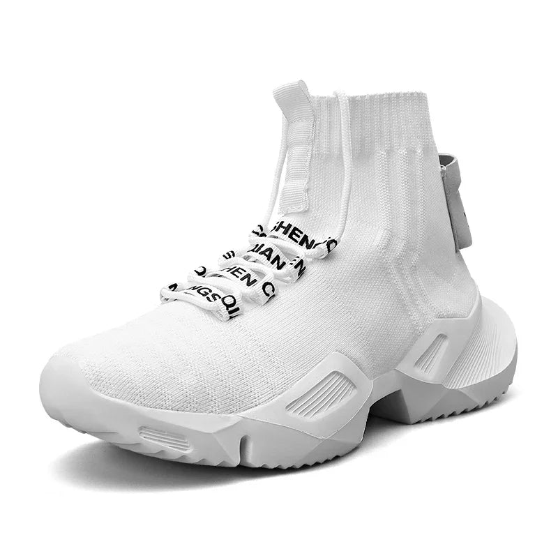 Fashion High Quality Men Sneakers Mesh Casual Shoe Men's Lace-up Shoes Lightweight Comfortable Walking Sneaker Men's Sneakers