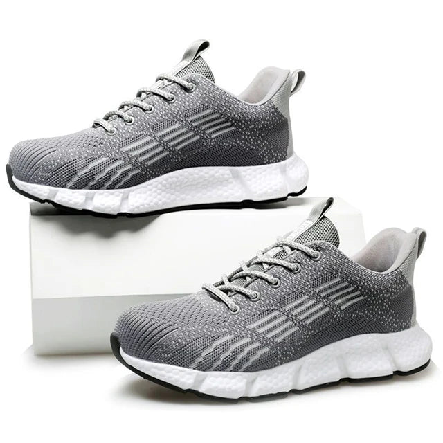 New Work Sneakers Men Indestructible Shoes Work Safety Shoes With Steel Toe Cap Puncture-Proof Male Security Protective Shoes 46