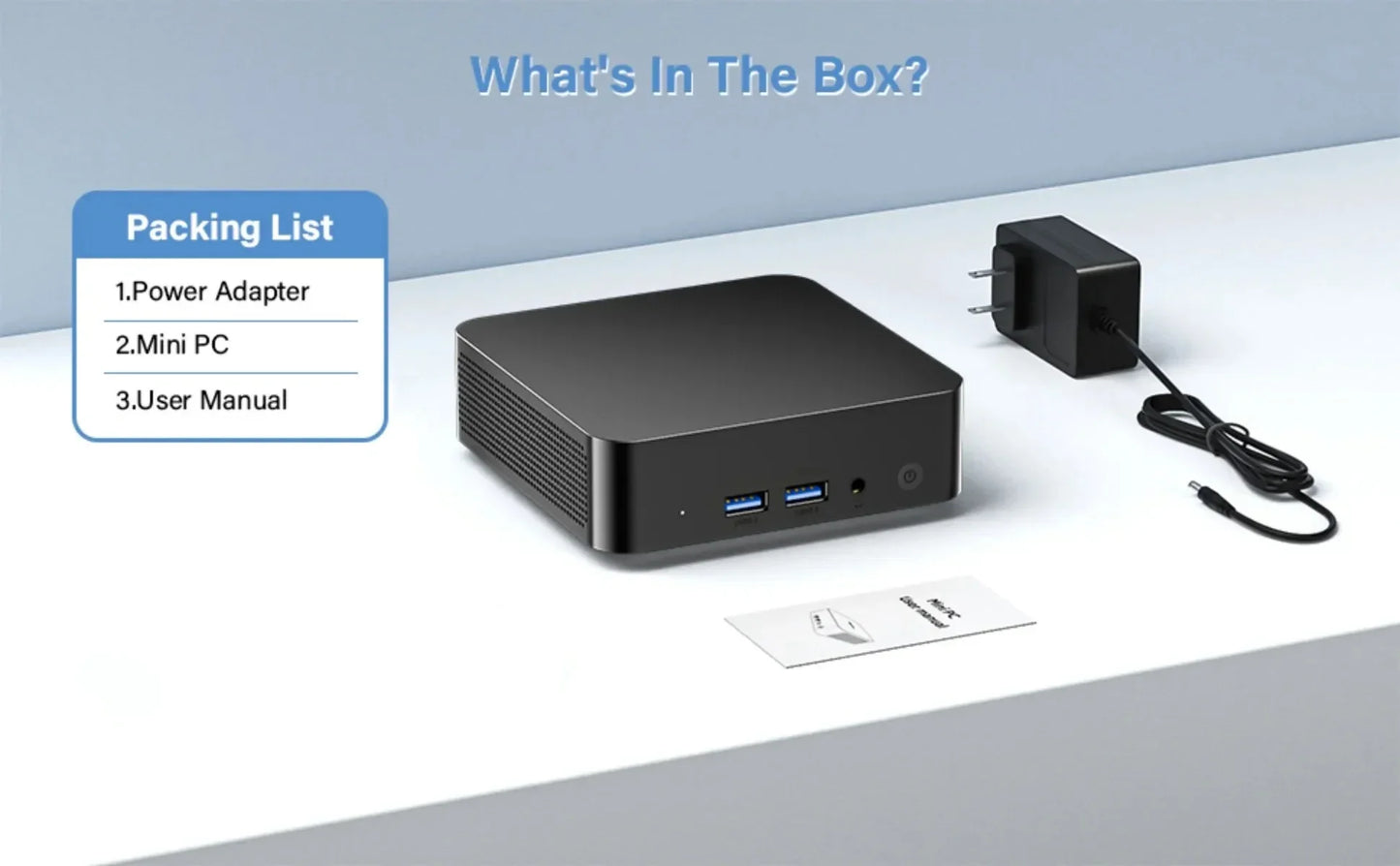 2025  NEW Portable Mini PC Windows 11 Core i9 8950HK Family Computer Dual WIFI 6 BT5.2 4K HD Mini Gaming Pc Desktop