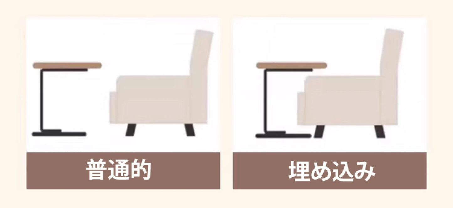 Home side table bedside rack liftable coffee table sofa side table small table living room bedroom tea table