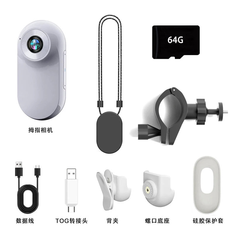 Mini Camera Waterproof Sports DV Body Camera 1080P HD 0.96 inch Screen  Action Camcorder Bodycam Digital Video Audio Recorder DV