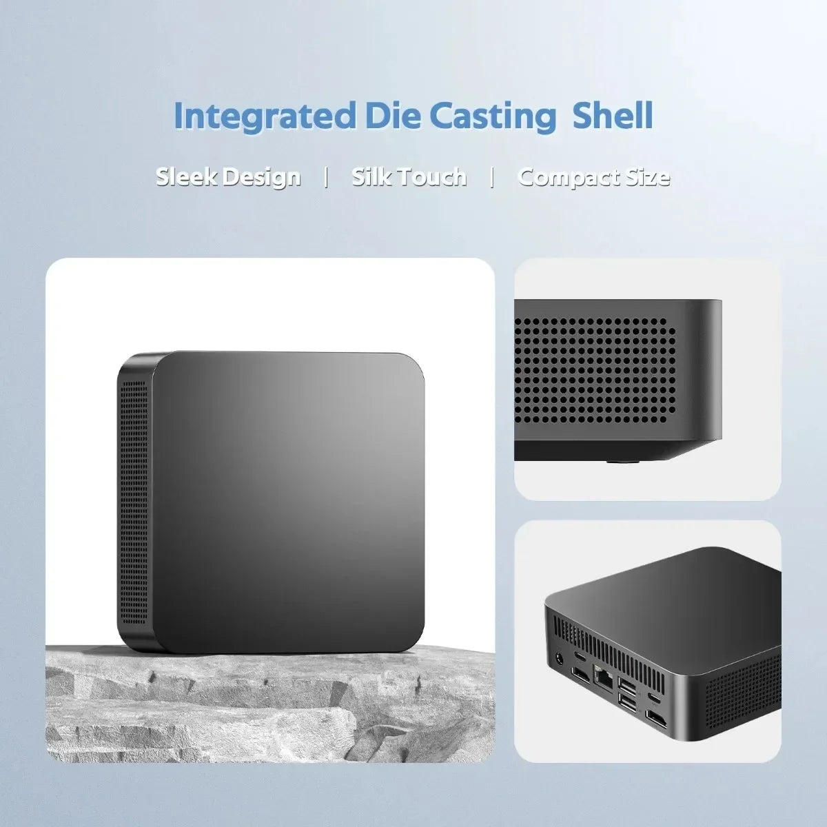 2025  NEW Portable Mini PC Windows 11 Core i9 8950HK Family Computer Dual WIFI 6 BT5.2 4K HD Mini Gaming Pc Desktop