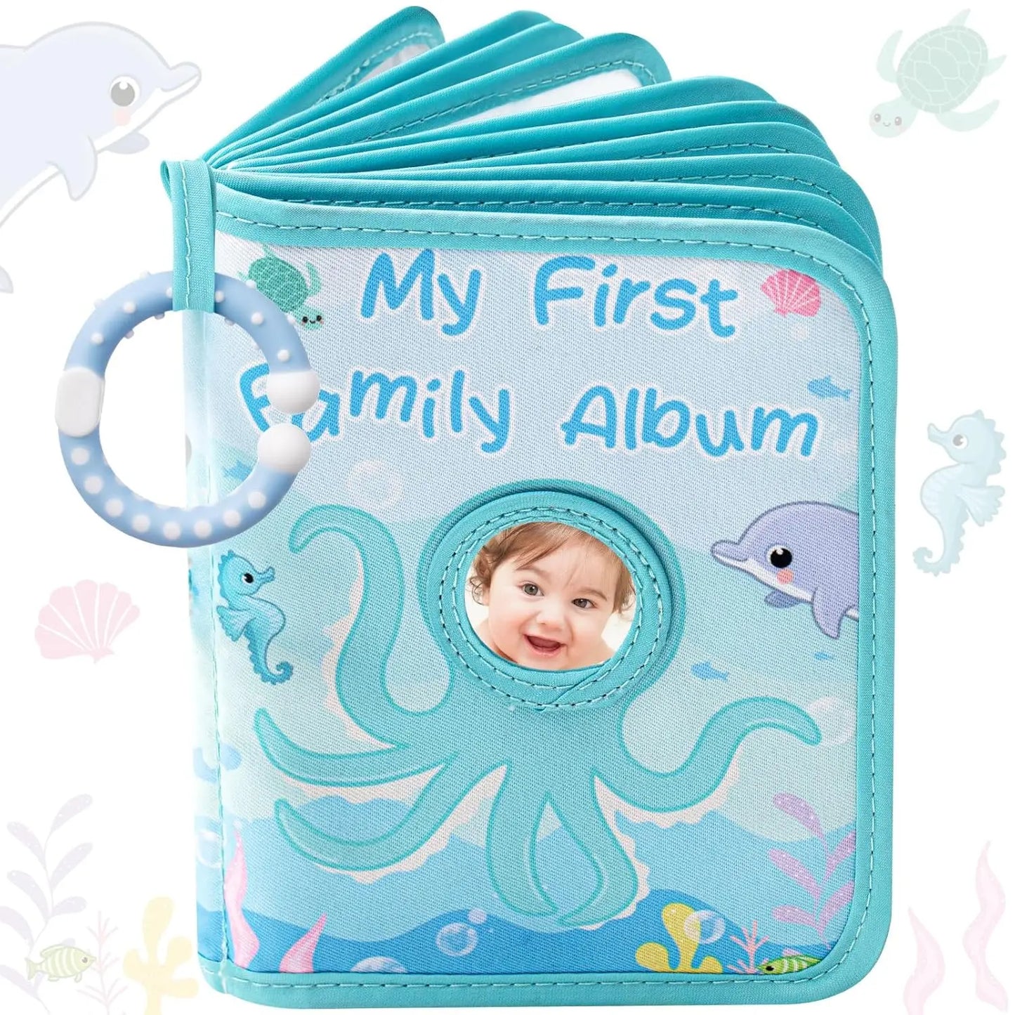 Baby Photo Album My First Photo Book Growth Babies Albums DIY Photography Album Gift for Newborn Toddler Kids Baby Shower