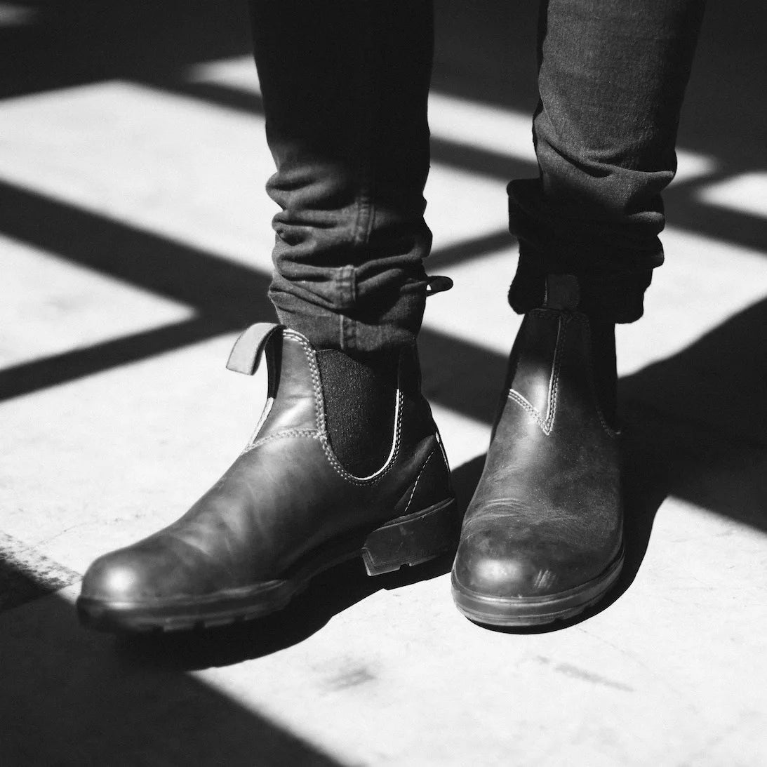 Retro Leather Ankle Boots Men Chelsea Boot Casual Platform Shoes Man  Spring Winter Slip on Couples Booties Handmade Botines 024