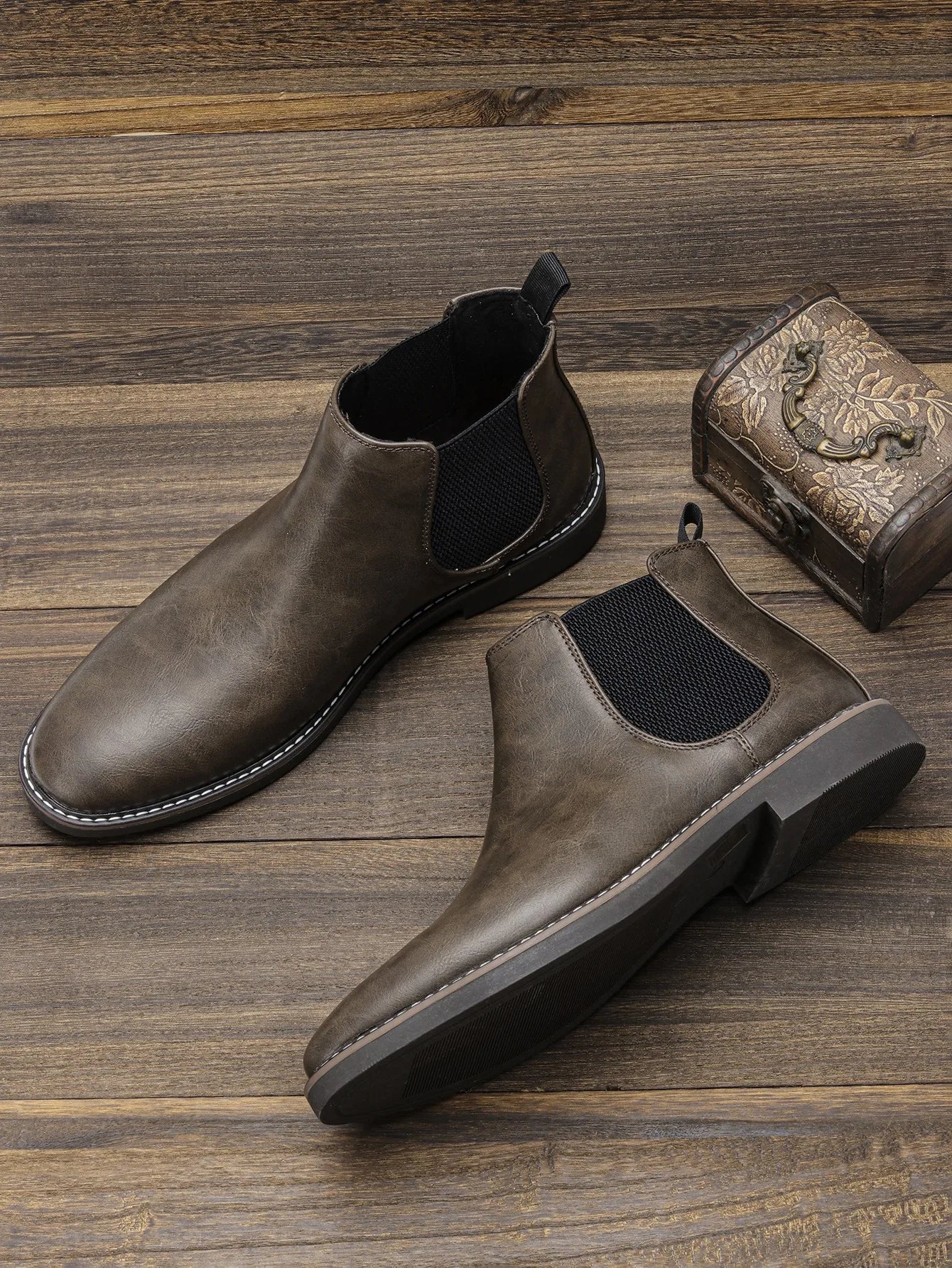 40-46 men boots brand comfortable fashion 2023 chelsea boots #CL5323