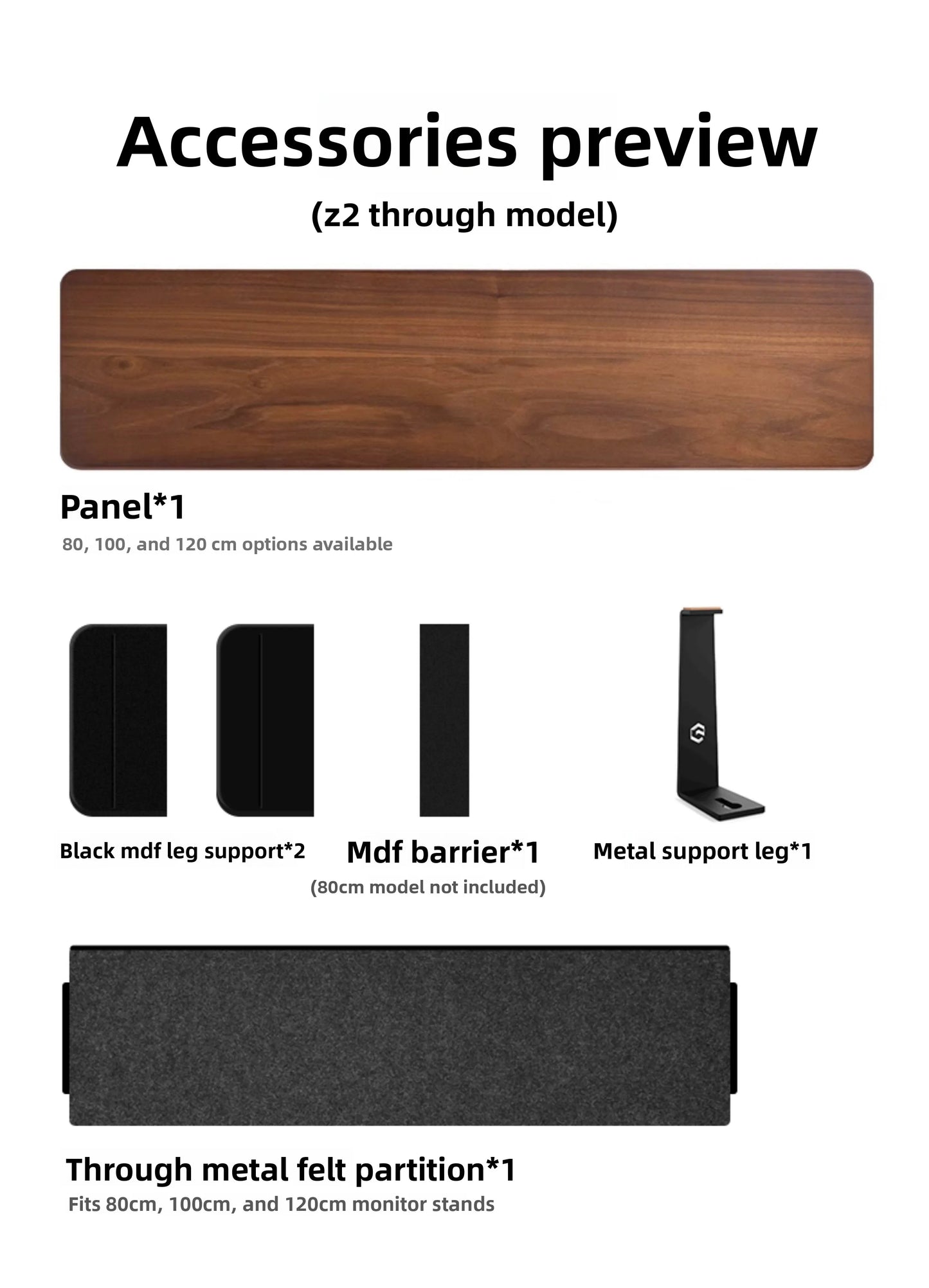 Walnut Wood Computer Riser with Drawers Desktop Storage Rack Double-Layer Monitor Stand Modern Office Space Saving Organizer