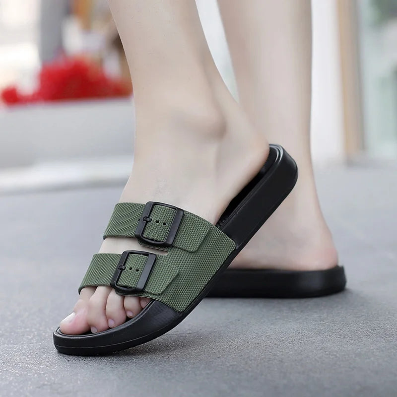 Vanmie Sandal Men 2024 New Summer Sandals for Men Leisure Beach Sandals Male Summer Shoes Lightweight Outdoor Casual Shoes
