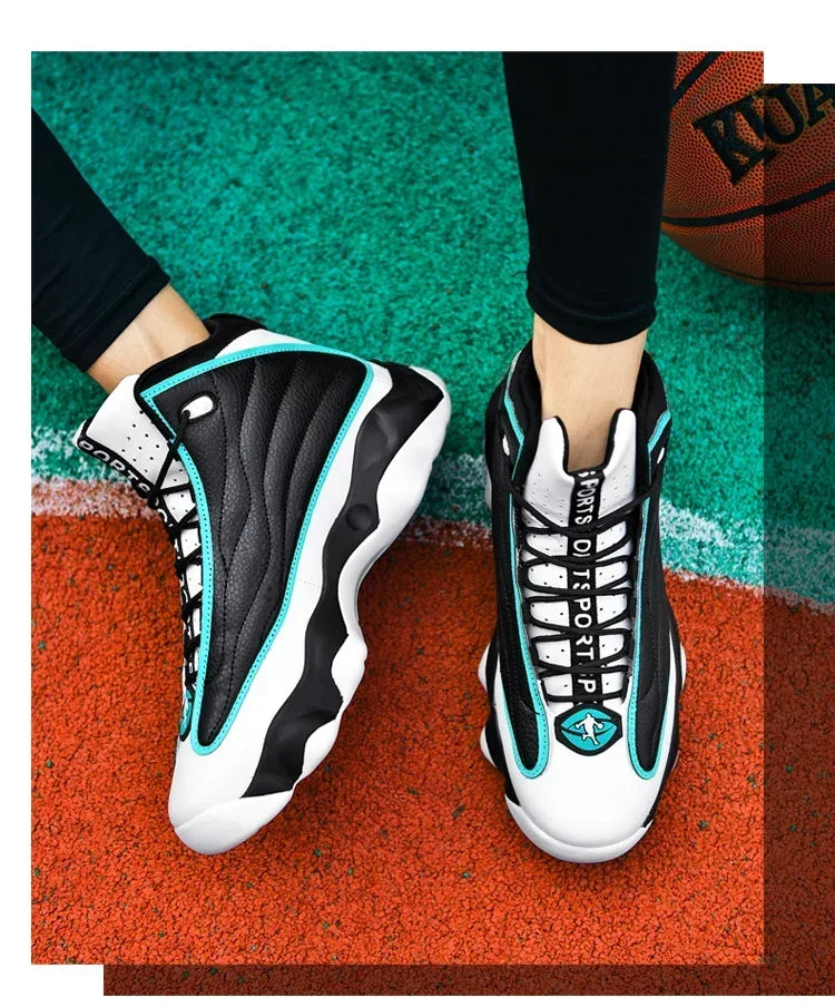 Men's  High Quality Basketball Shoes  Top Cushioning Non-Slip Wearable Sports   Athletic  Sneakers for Women