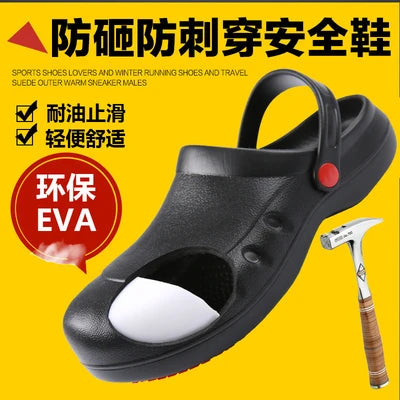 Jumpmore Chef Kitchen Shoes Hospital Doctor Nurse Special Shoes Factory Steel Toe Work Shoes Size 36-47