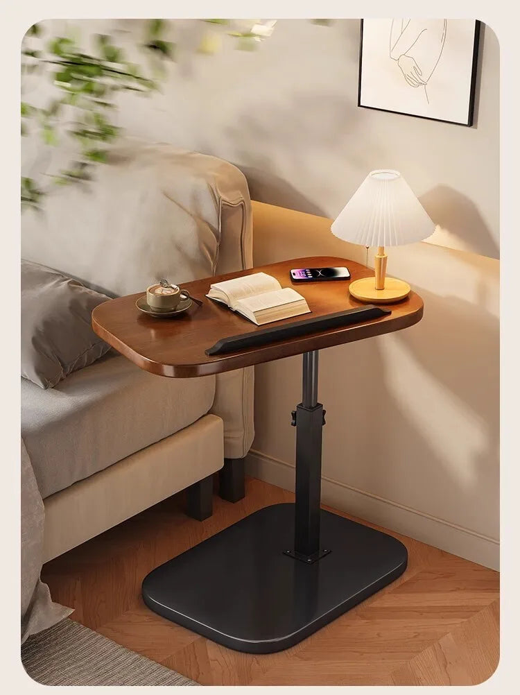 Home side table bedside rack liftable coffee table sofa side table small table living room bedroom tea table