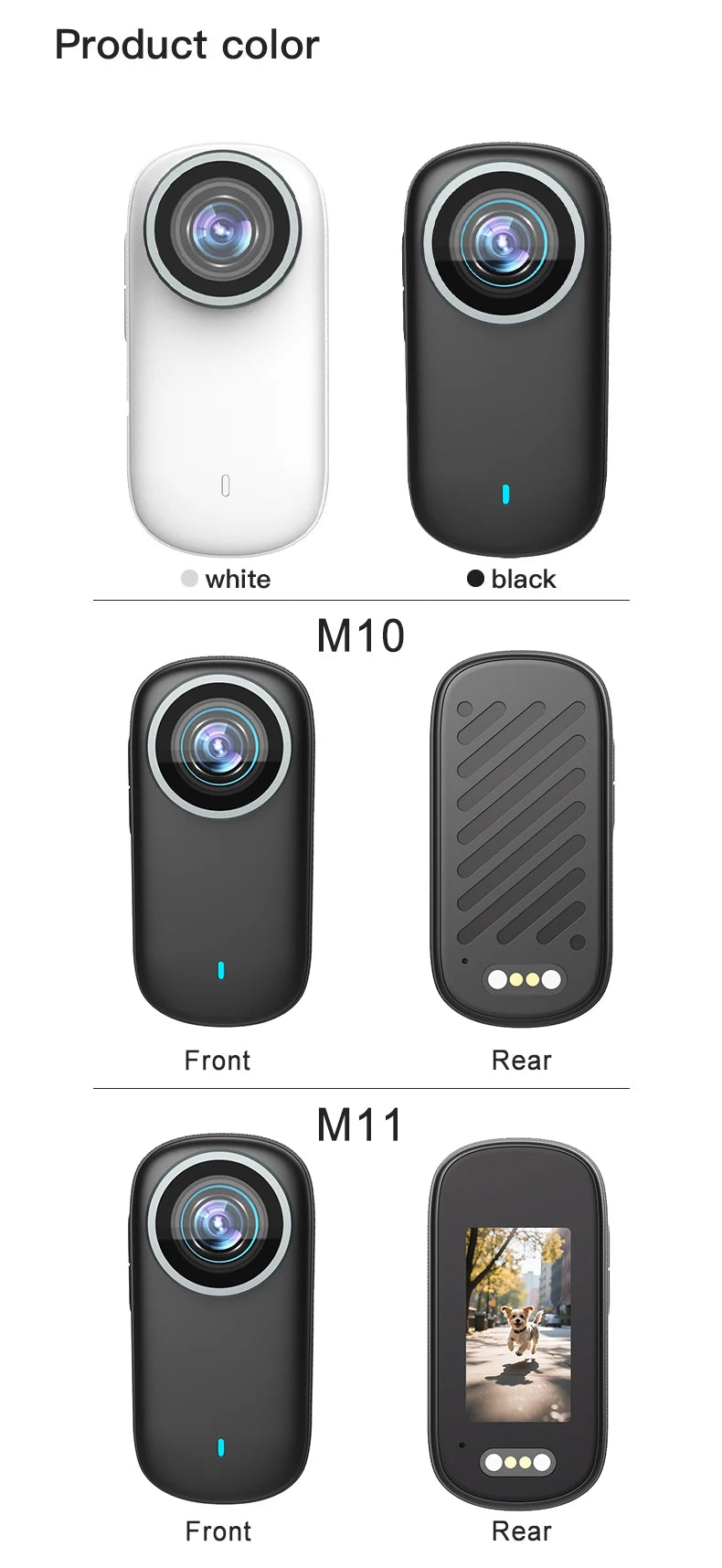 WiFi 4K Mini Thumb Camera Bodycam Action Bike Cam Motorcycle Sport Cam Body Action Sports DV Camcorder 30M Waterproof Optional