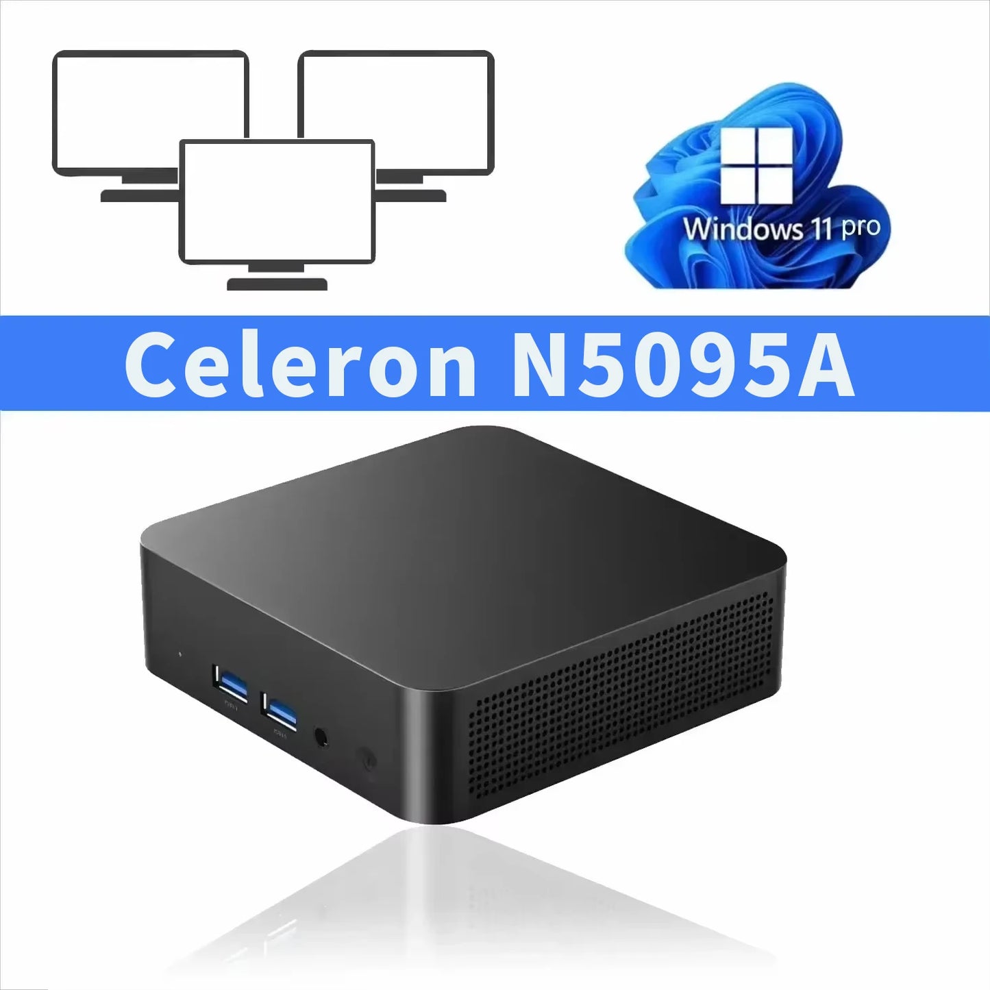 2025  NEW Portable Mini PC Windows 11 Core i9 8950HK Family Computer Dual WIFI 6 BT5.2 4K HD Mini Gaming Pc Desktop