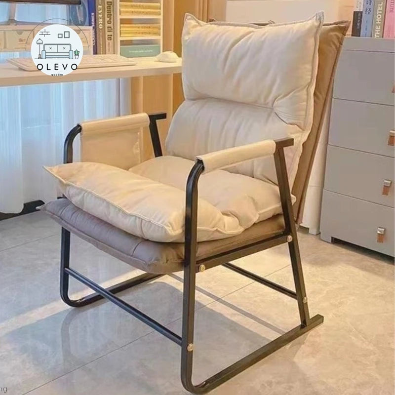 OLEVO Computer Chair For Home Use Comfortable Backrest Lazy Person Sofa Folding Recliner Study Office Chair Desk chair news