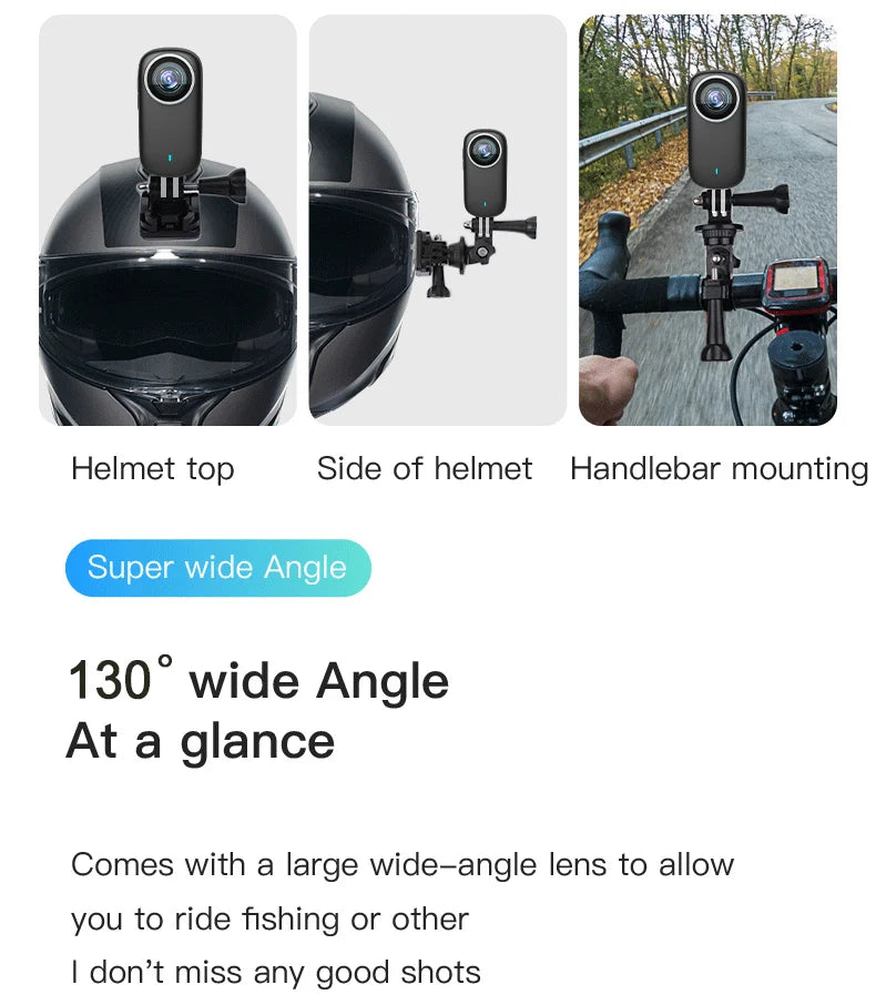 WiFi 4K Mini Thumb Camera Bodycam Action Bike Cam Motorcycle Sport Cam Body Action Sports DV Camcorder 30M Waterproof Optional