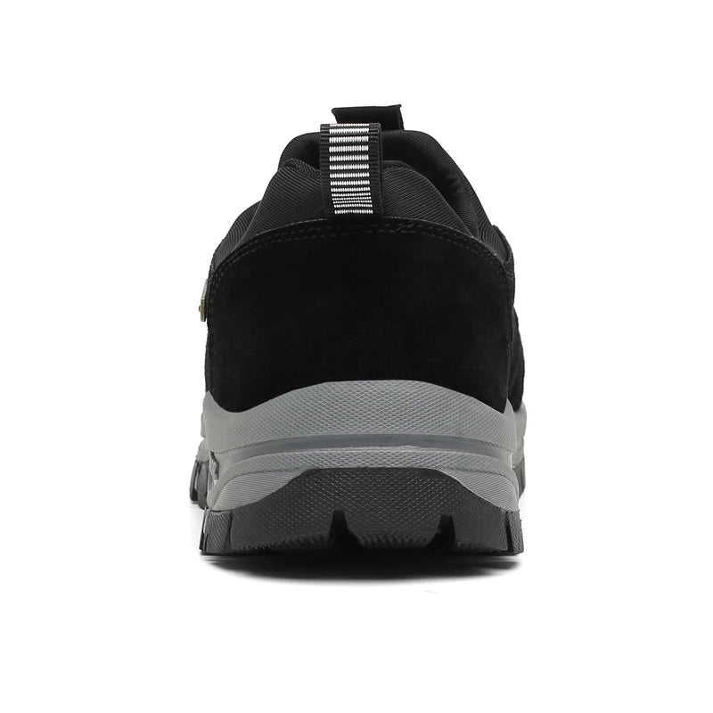 Outdoor Shoe Men Sneakers Sping Slip On Casual Men Shoes Breathable Suede Leather Shoe Anti-skid Walking Shoe Hot Sale Footwear