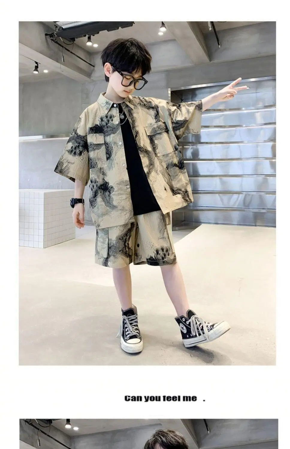 Kids Clothes Set Boys High Quality Fashion New 2023 Cool Boy Sets Spring & Autumn Linen Sets Three Quarter Jackets