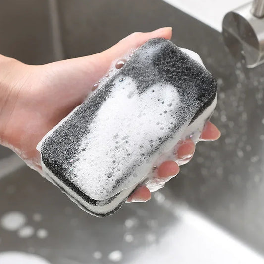 Cheap Small Item Home Useful Little Things Kitchen Accessory Dishwasher Sponge Sink Cleaning Tools Scouring Pad Scourer