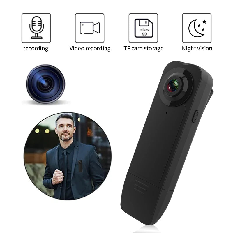 Xiaomi Ultra HD 4K Handheld Camera Sport Hiking Mini Pen Cam Night Vision Micro Camcorder Portable Bodycam DV Video Recorder