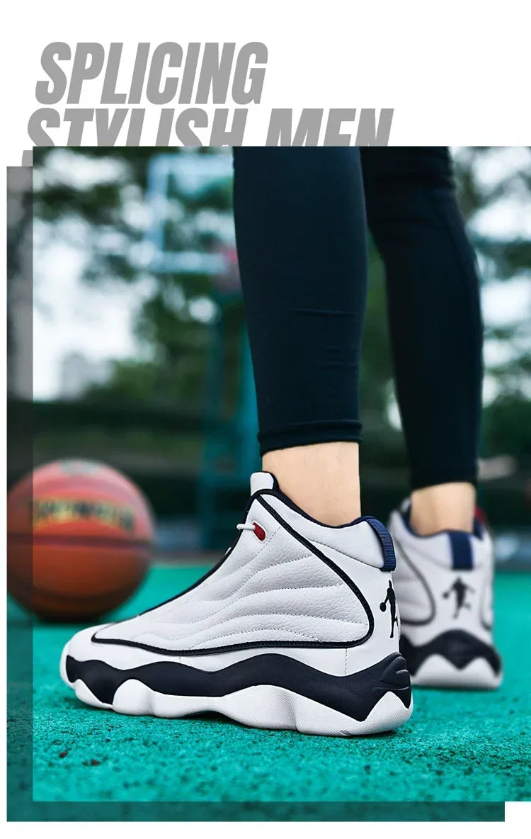 Men's  High Quality Basketball Shoes  Top Cushioning Non-Slip Wearable Sports   Athletic  Sneakers for Women