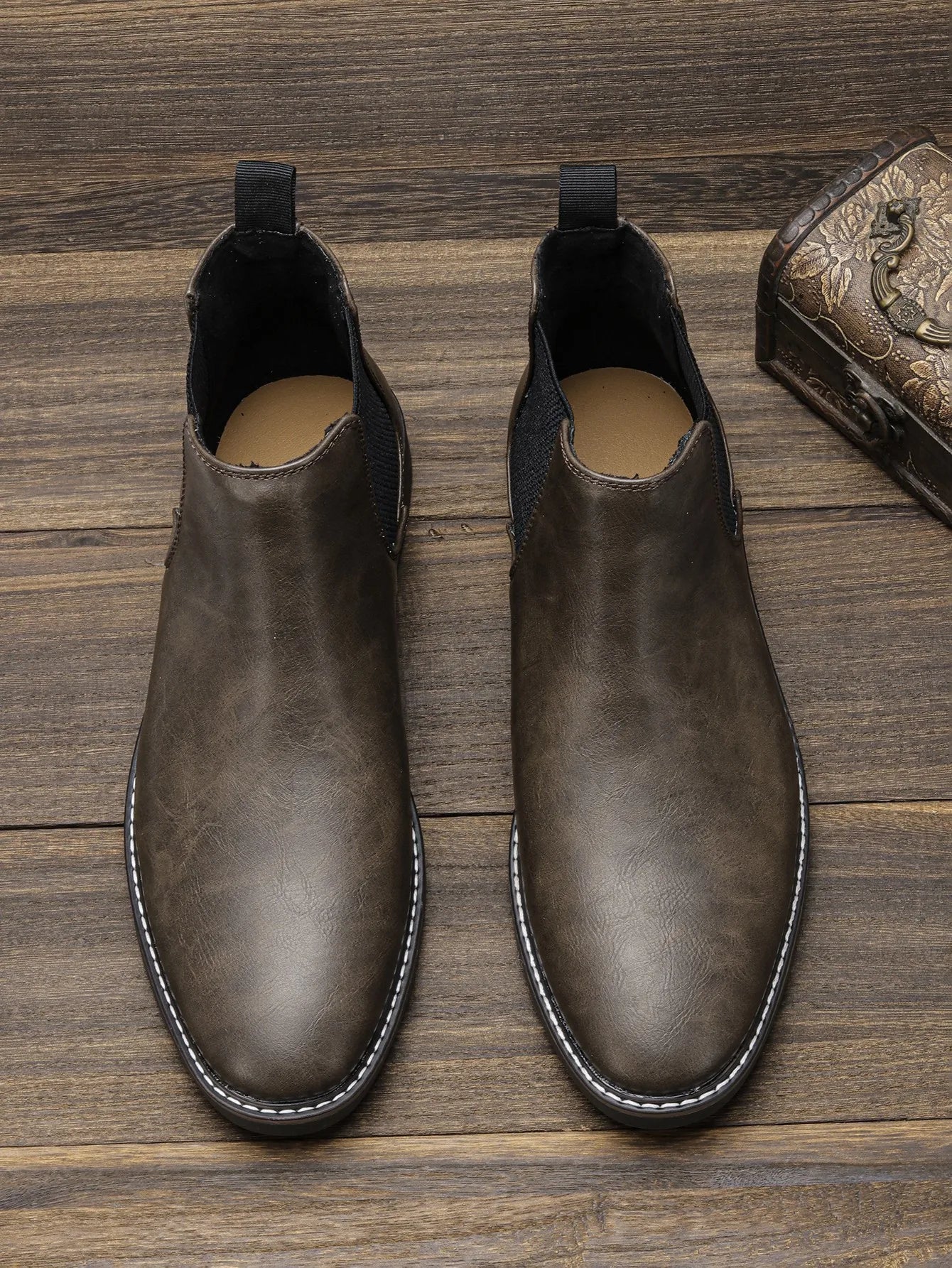 40-46 men boots brand comfortable fashion 2023 chelsea boots #CL5323