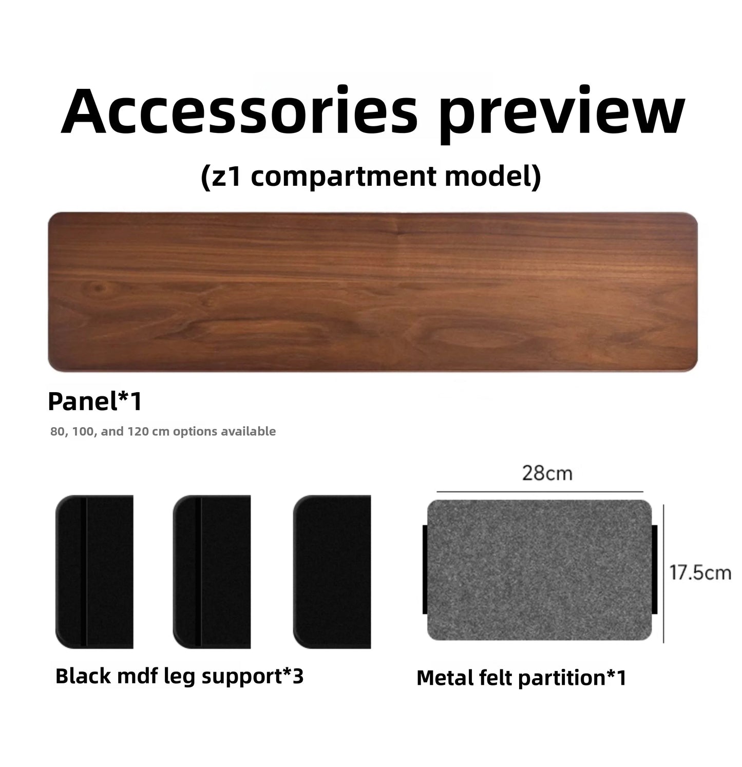 Walnut Wood Computer Riser with Drawers Desktop Storage Rack Double-Layer Monitor Stand Modern Office Space Saving Organizer