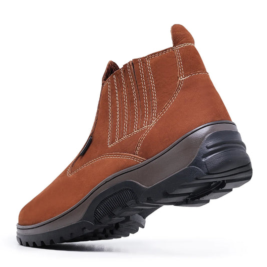 Men's Button Legitimate Leather Work Fashion Field Elastic City Excellent Quality Comfortable 500