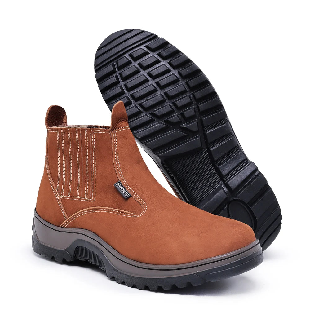 Men's Button Legitimate Leather Work Fashion Field Elastic City Excellent Quality Comfortable 500
